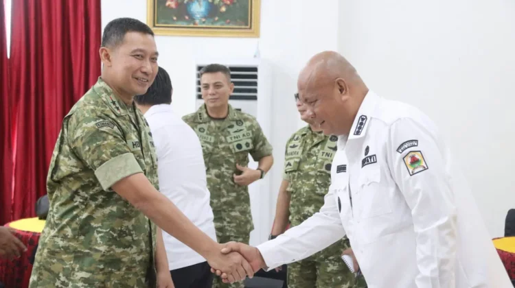 Bupati Nias Utara Sambut Kunjungan Kerja Pangdam I/Bukit Barisan