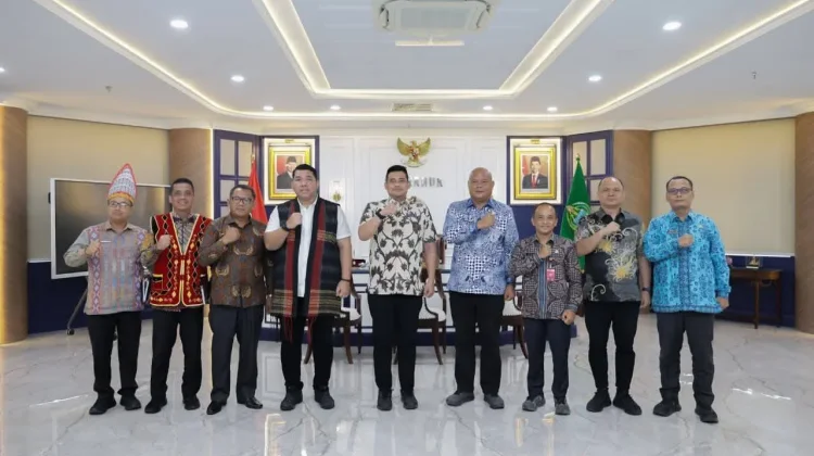 Bupati Nias Utara Audiensi Dengan Gubernur Sumatera Utara