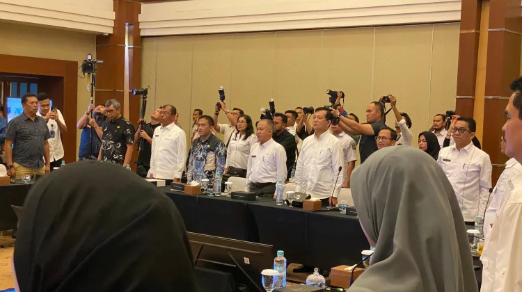 Wakil Bupati Nias Utara Hadiri Kunjungan Kerja Komisi II DPR RI di Sumatera Utara