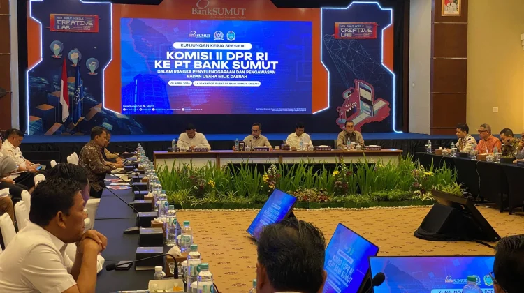 Wakil Bupati Nias Utara Hadiri Kunjungan Kerja Komisi II DPR RI di Sumatera Utara
