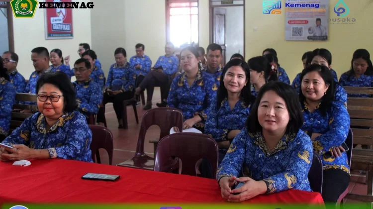 Panitia Perayaan Natal Kemenag Nias Resmi di Bubarkan