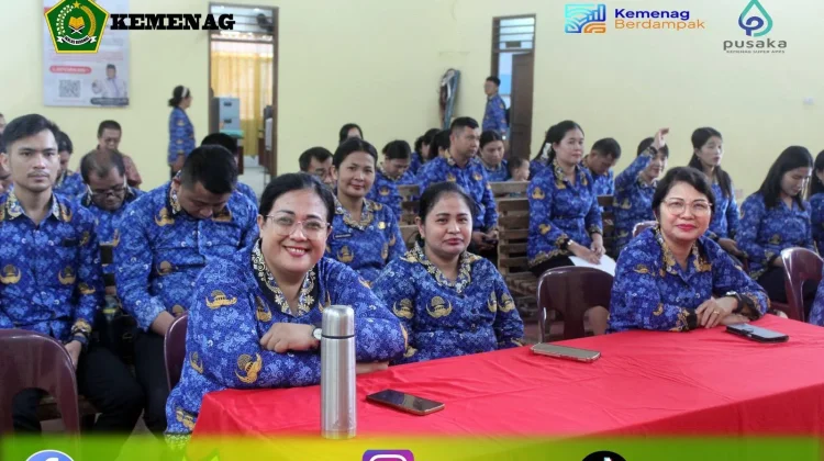 Panitia Perayaan Natal Kemenag Nias Resmi di Bubarkan