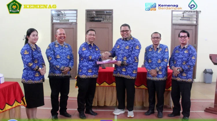 Panitia Perayaan Natal Kemenag Nias Resmi di Bubarkan