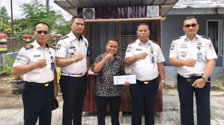 Kegiatan Sosial Lapas Gunungsitoli pada puncak Hari Bakti Pemasyarakatan ke-62