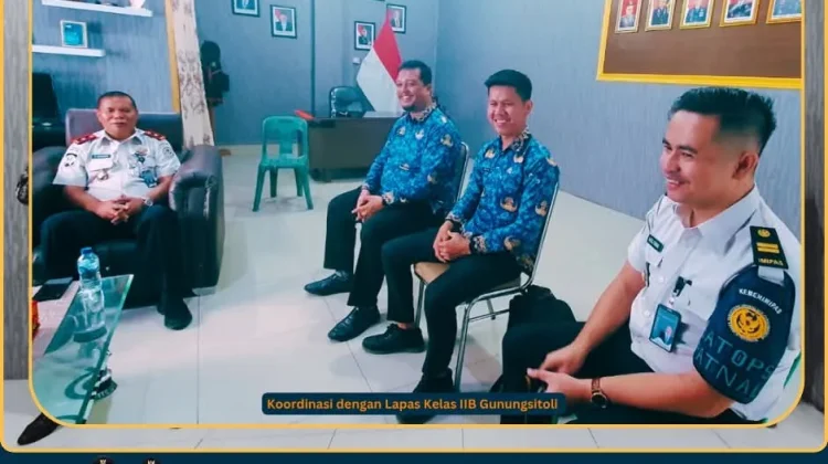 Kordinasi Dukcapil ke Lapas Gunungsitoli