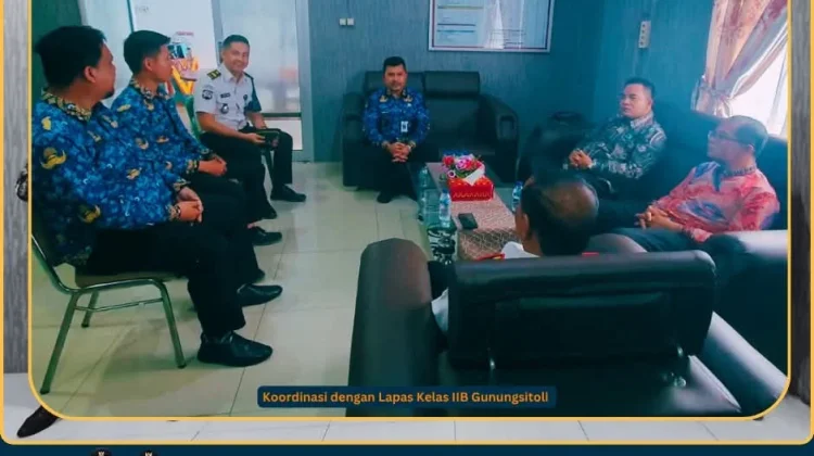 Kordinasi Dukcapil ke Lapas Gunungsitoli