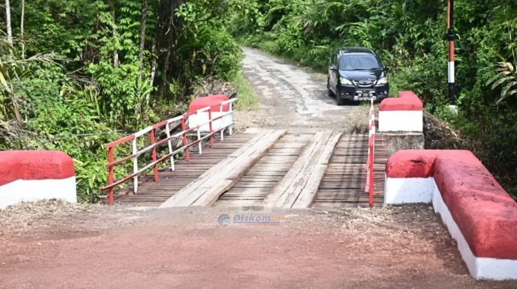 Peresmian Revitalisasi Jembatan MUA di Desa Lasara Taneseo, Kabupaten Nias