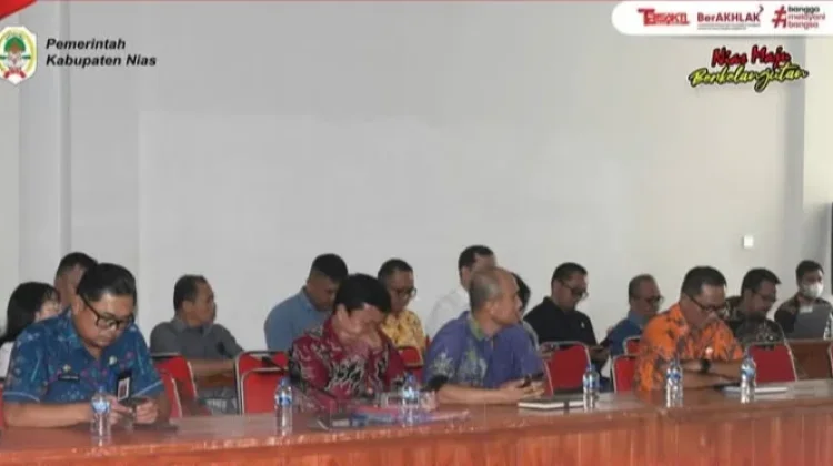Wabub Nias Ikuti Talk Show Kepemimpinan Berintegritas