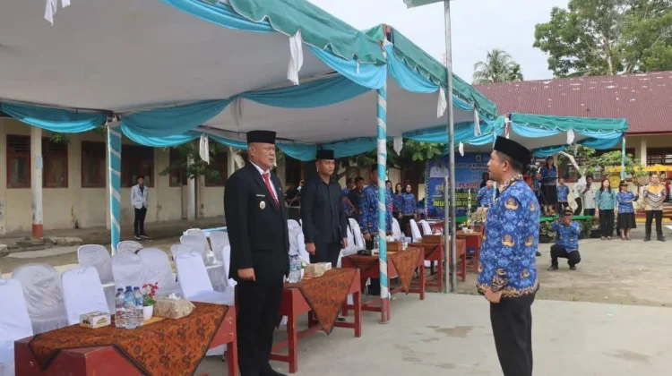 Bupati Amizaro Pimpin Upacara Hardiknas, Usung Tema Partisipasi Semesta