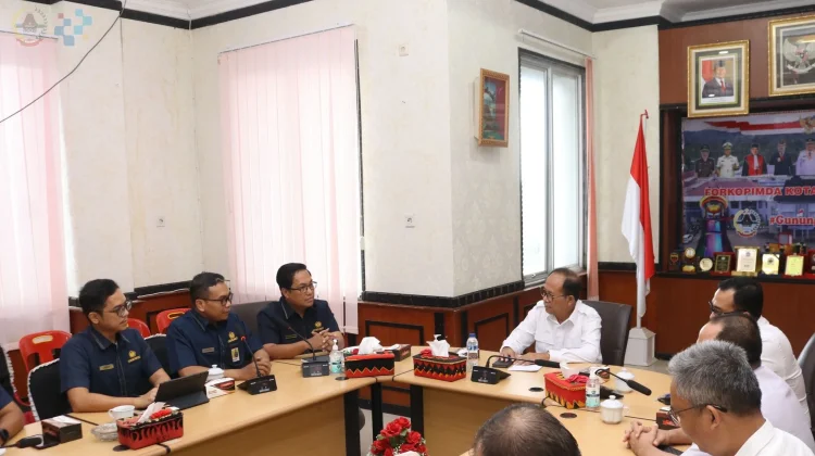 Pemko Gunungsitoli Terima Audiensi KPP Pratama Sibolga