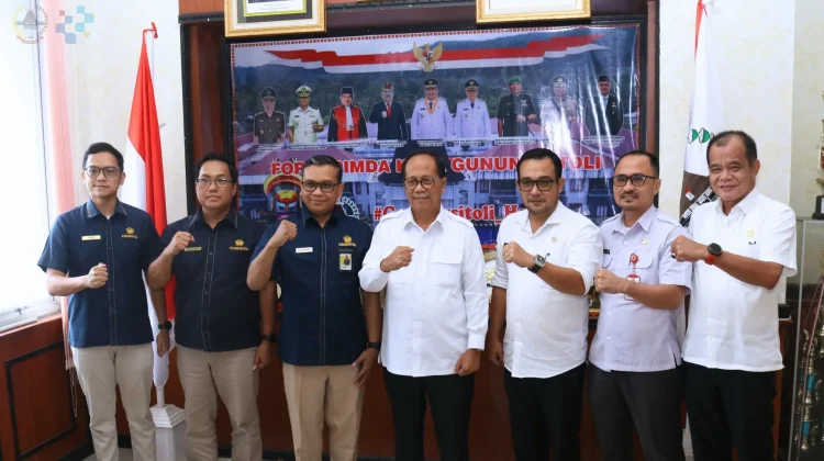 Pemko Gunungsitoli Terima Audiensi KPP Pratama Sibolga