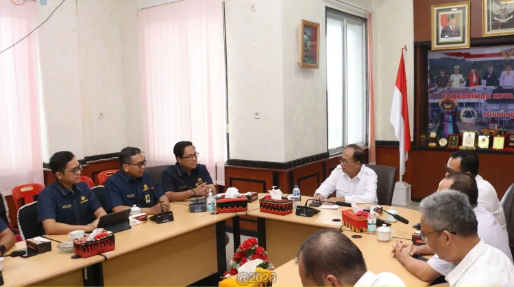 Wawako Gunungsitoli Terima Audensi KPP Pratama Sibolga