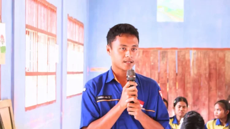 Sosialisasi Pendidikan Pemilih Pemula ke SMK Negeri 1 Gunungsitoli Alo’oa