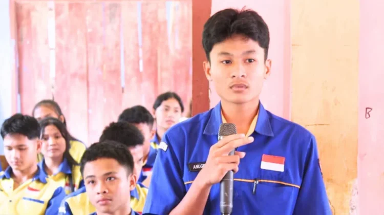 Sosialisasi Pendidikan Pemilih Pemula ke SMK Negeri 1 Gunungsitoli Alo’oa