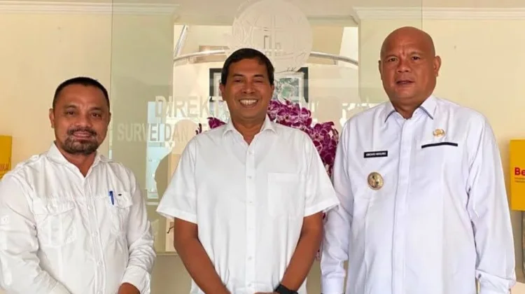 Bupati Nias Utara Audensi dengan Ditjen SPPR ATR/BPN Bahas Pemetaan Wilayah