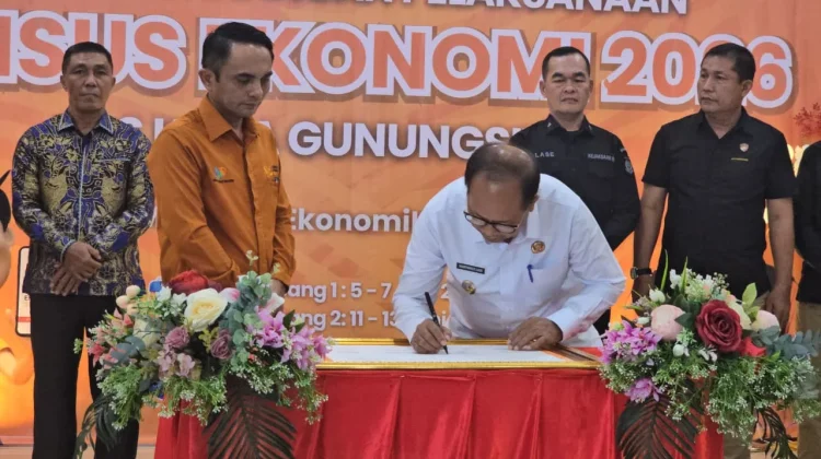 Pembukaan Pelatihan Petugas Pendataan Lengkap dan Pencanangan Sensus Ekonomi