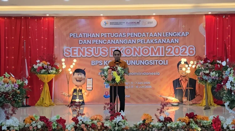 Pembukaan Pelatihan Petugas Pendataan Lengkap dan Pencanangan Sensus Ekonomi