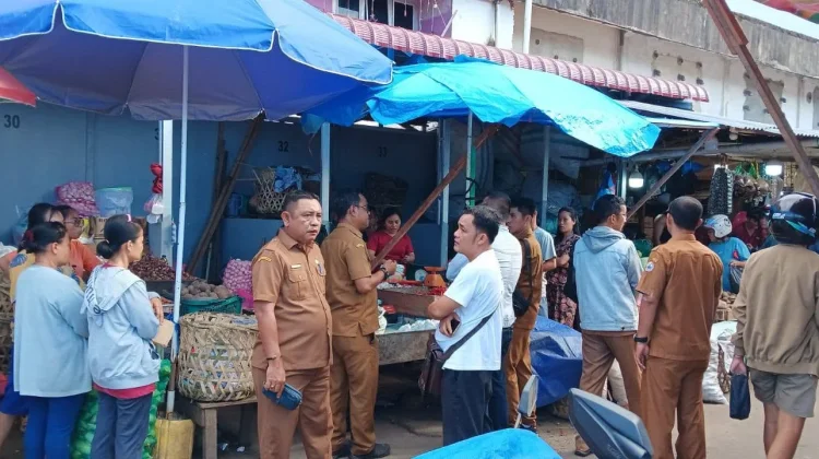 Penataan Sarpras Perdagangan dan Penataan PKL di Pasar Beringin Eks Terminal