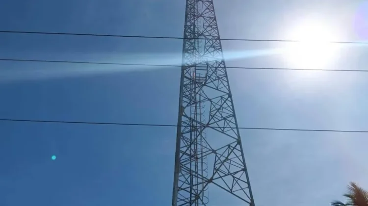 BTS Tower Telkomsel di desa Baho dan Sisarahili Teluk Siabang selesai Dibangun