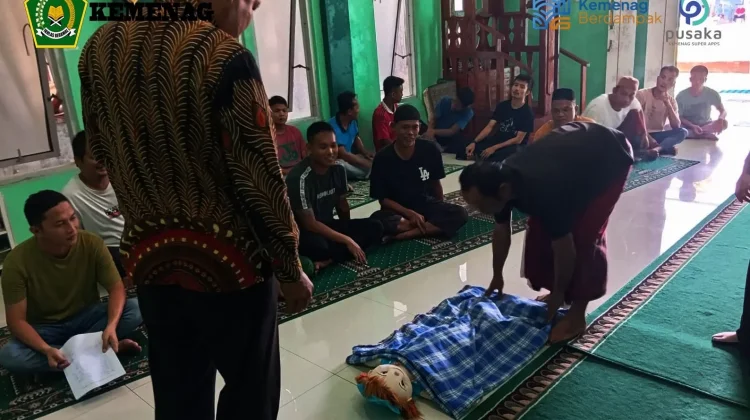 Kemenag Nias Gelar Bimbingan Fardhu Kifayah di Lapas Gunungsitoli