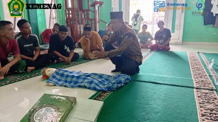 Kemenag Nias Gelar Bimbingan Fardhu Kifayah di Lapas Gunungsitoli
