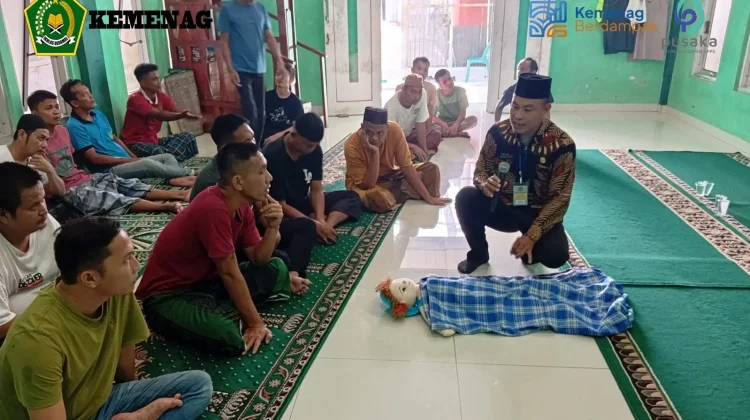 Kemenag Nias Gelar Bimbingan Fardhu Kifayah di Lapas Gunungsitoli
