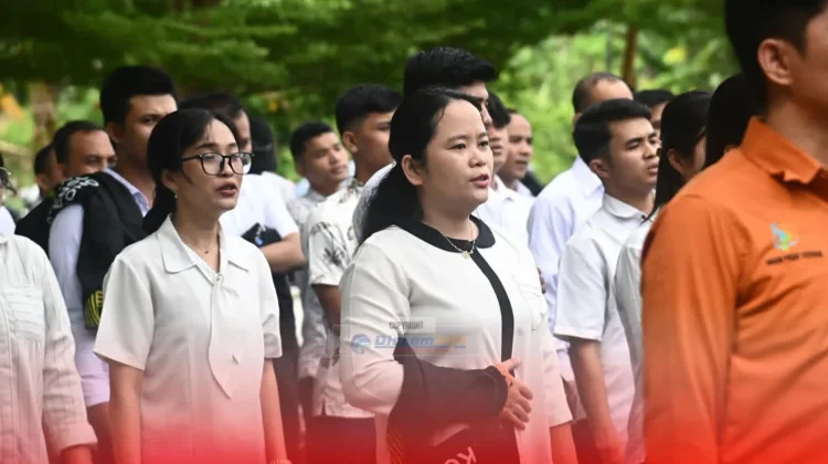 Pelepasan Petugas Sensus Ekonomi di Kabupaten Nias