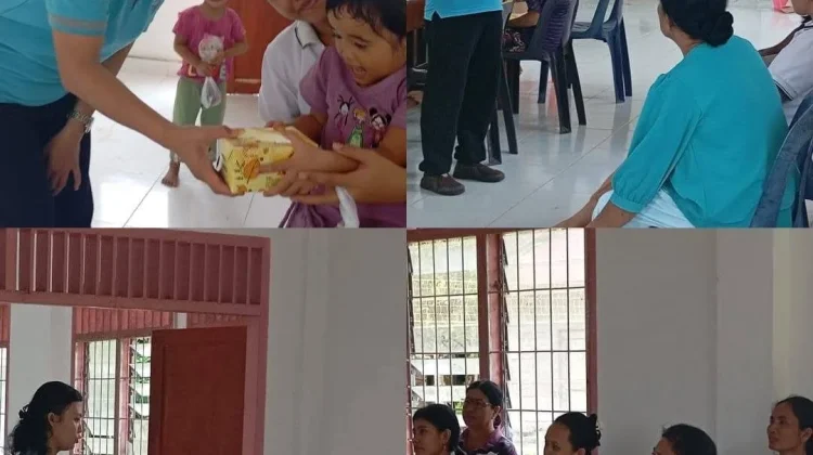 Kegiatan Kelas Ibu Hamil diwilayah Gunungsitoli Selatan