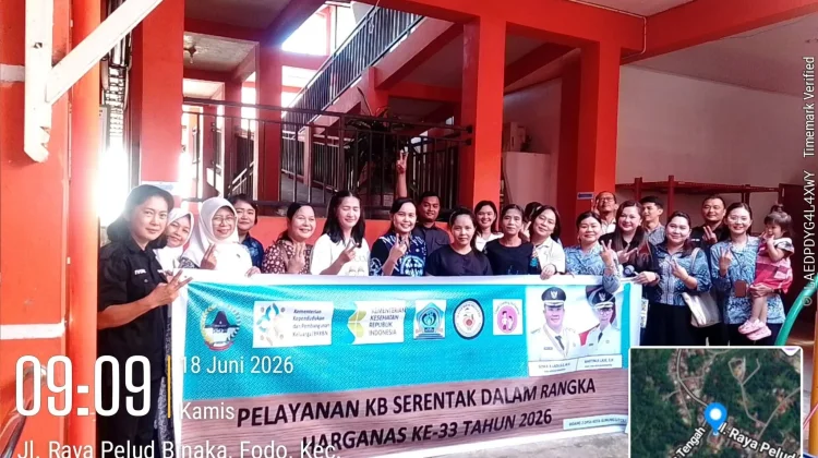 Pelayanan KB Serentak di UPTD Puskesmas Kecamatan Gunungsitoli Selatan