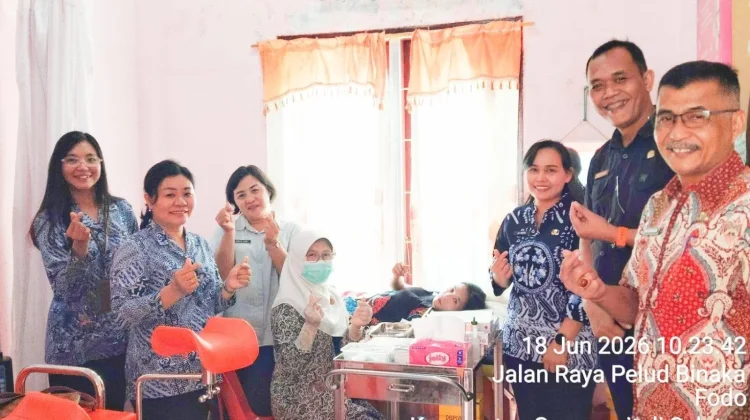 Pelayanan KB Serentak di UPTD Puskesmas Kecamatan Gunungsitoli Selatan