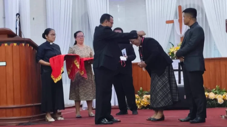 Ephorus ONKP Buka Konven Pendeta GNKP-Indonesia ke-XII di Gunungsitoli