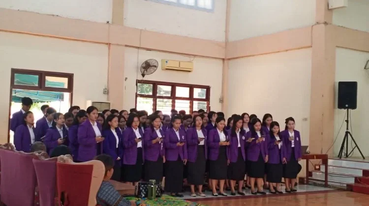 STT BNKP SUNDERMANN mengadakan Yudisium
