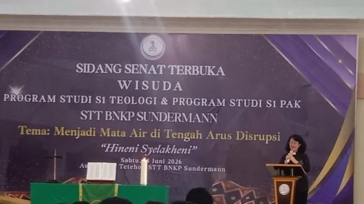 STT BNKP SUNDERMANN mengadakan Yudisium