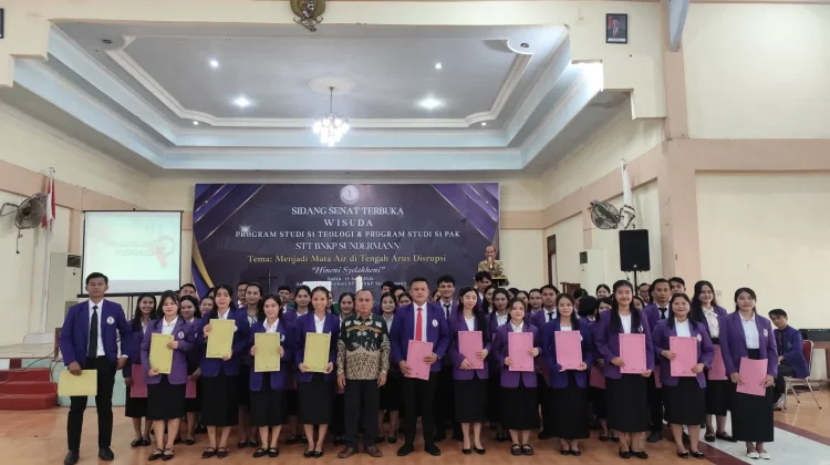 STT BNKP SUNDERMANN mengadakan Yudisium