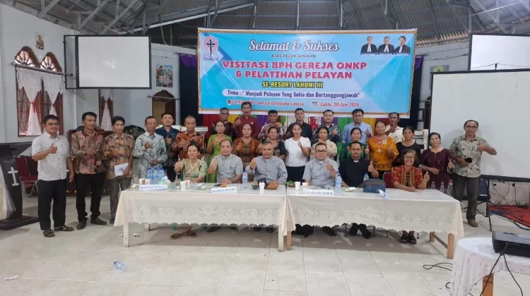 BPH ONKP Latih Pelayan Resort Lahomi III Perkuat Tata Kelola Gereja