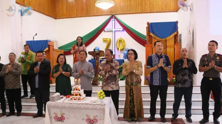 Ibadah Syukur dan Perayaan HUT ke-70 BNKP Jemaat Ulu Bo’uso