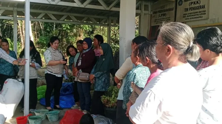 PKK Gelar Pelatihan Pupuk Kompos dan Pendampingan Budidaya Ikan