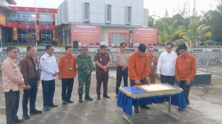 Bupati Nias Utara Canangkan Sensus Penduduk 2026