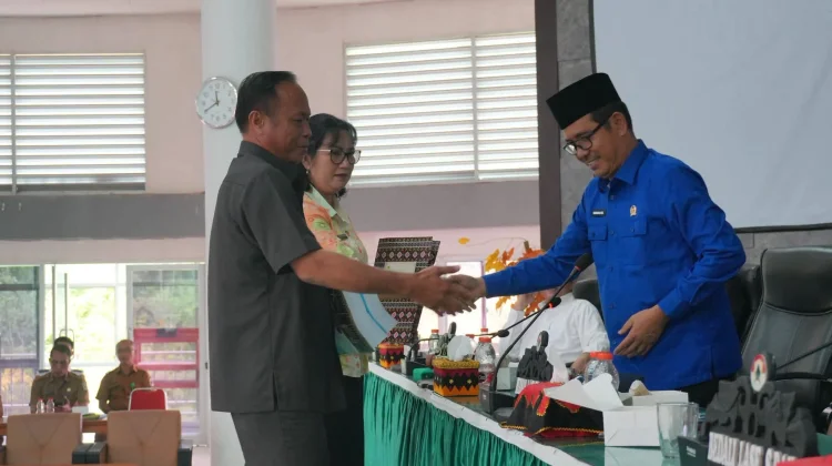 Pemkab Nias Utara Hadiri Rapat Paripurna DPRD