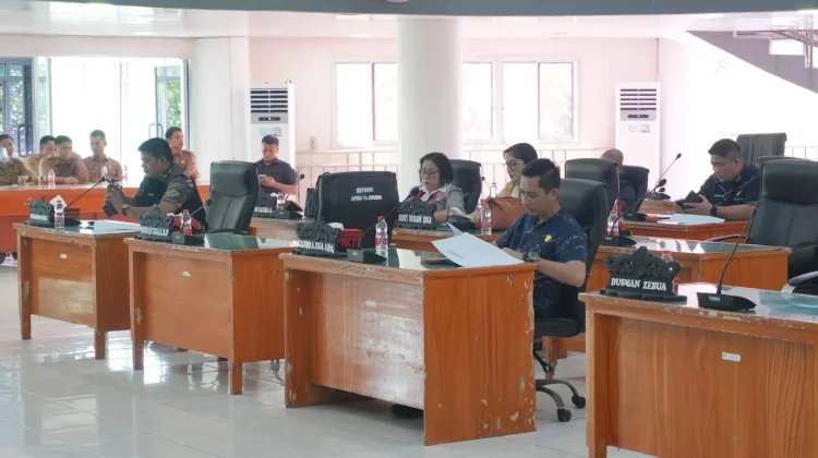 Pemkab Nias Utara Hadiri Rapat Paripurna DPRD