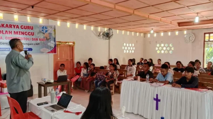 ONKP Gelar Lokakarya Guru Sekolah Minggu se-Kepulauan Nias