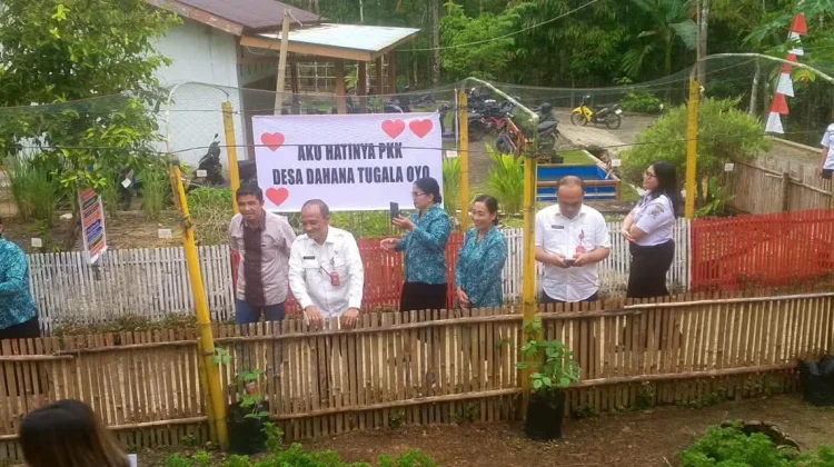 TP PKK Sumut Monitoring Program Aku Hatinya PKK di Desa Dahana Tuagala'oyo