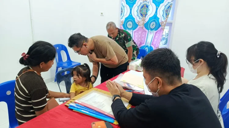 TNI AD Gelar Operasi Katarak dan Bibir Sumbing di Kepulauan Nias