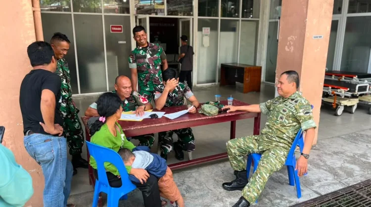TNI AD Gelar Operasi Katarak dan Bibir Sumbing di Kepulauan Nias