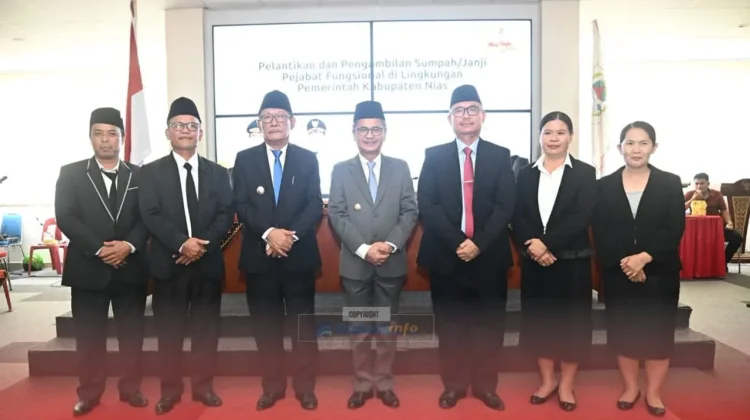 Pelantikan Pejabat Fungsional di Kabupaten Nias Tahun 2026