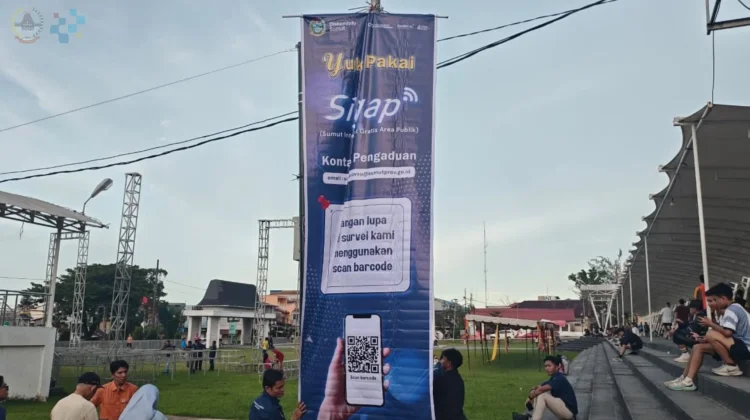 Monitoring Layanan Internet Gratis Pemprov Sumut di Gunungsitoli
