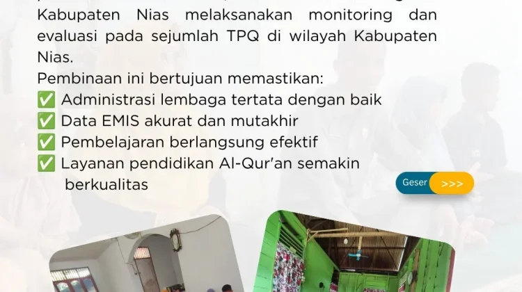 Penguatan TPQ dalam Membangun Generasi Qur’ani di Kabupaten Nias