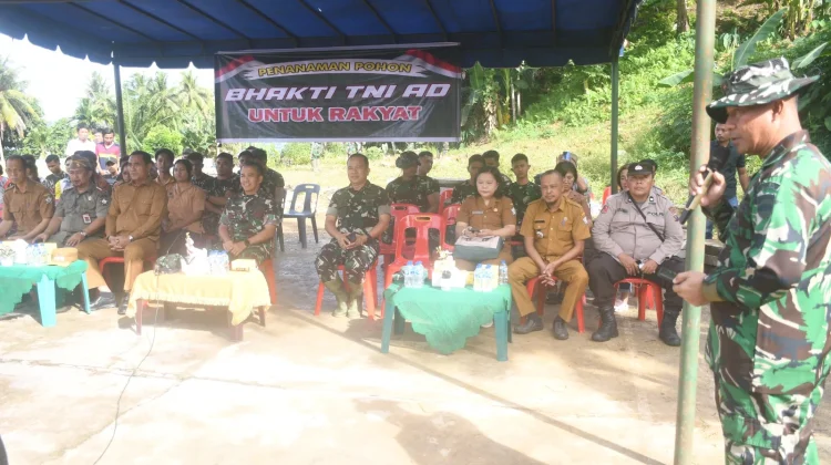 Danrem 023/KS: Gerakan Tanam 1.000 Pohon Pulihkan Kawasan Terdampak Longsor