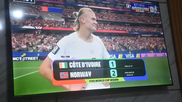 Kodim 0213/Nias Gelar Nobar Piala Dunia 2026, Norwegia Lolos ke Babak 32 Besar