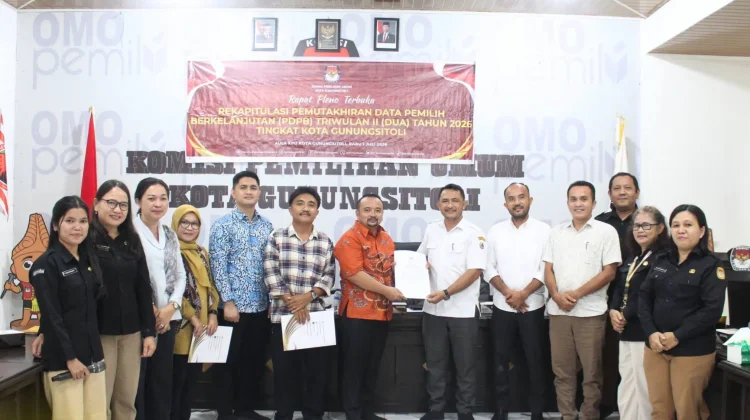 Rapat Pleno Rekapitulasi PPDB Kota Gunungsitoli Triwulan II Tahun 2026